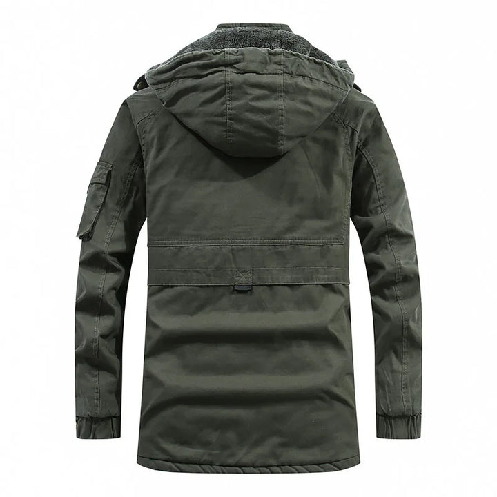 Tiberius Men's Hooded Fleece Parka