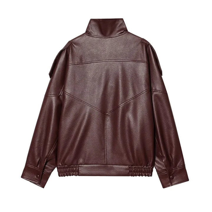 Dawson Leather Bomber Jacket