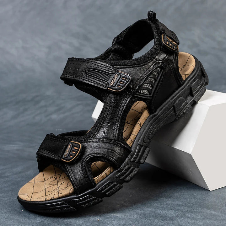 Callum Genuine Leather Sport Sandals