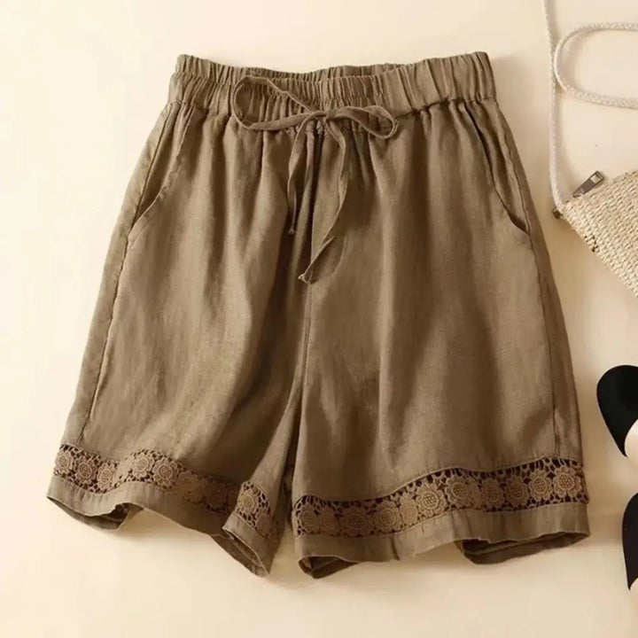 Everly Women's Linen Shorts