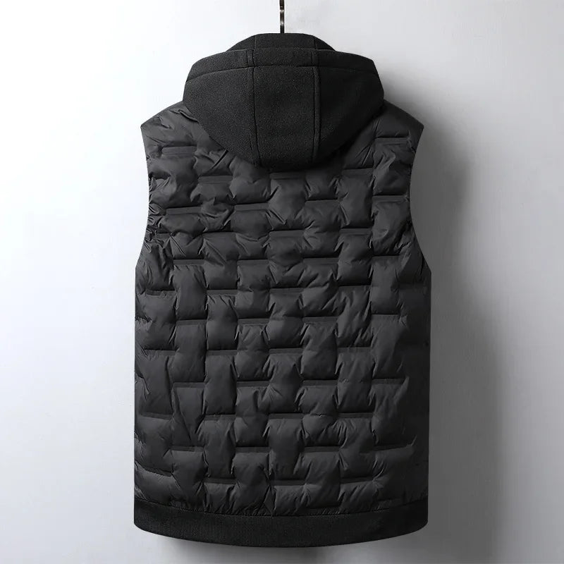 Versa Quilted Puffer Vest with Hood