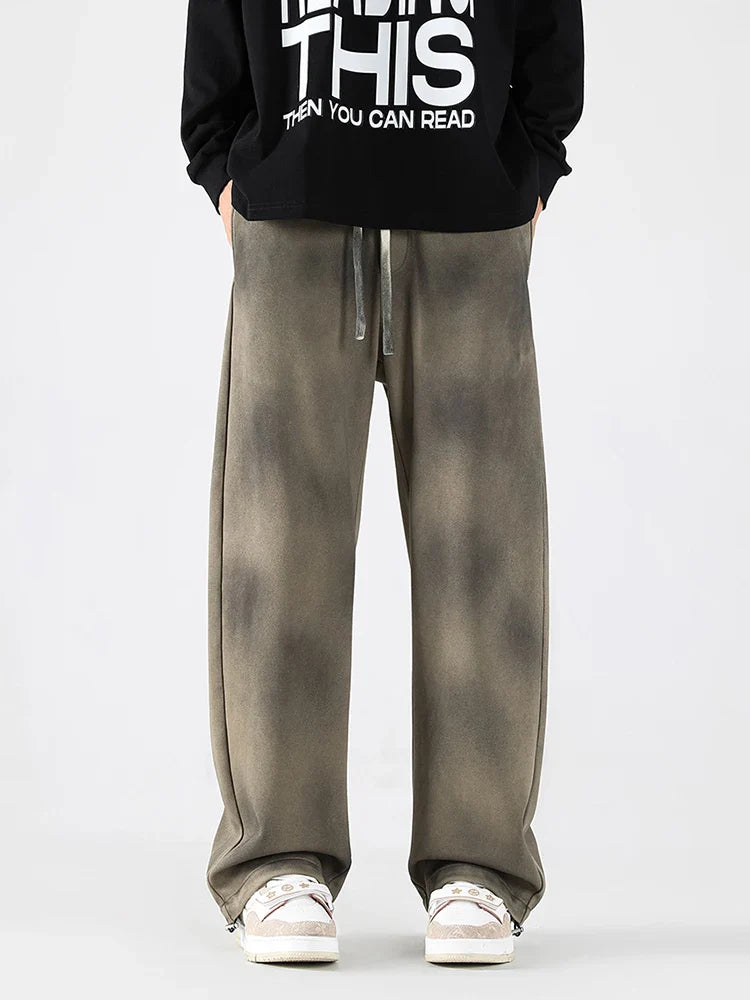 Thornhill Men's Relaxed Wide-Leg Sweatpants