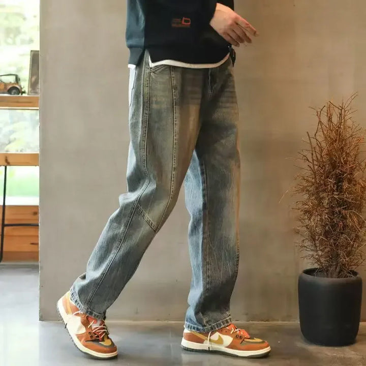 Marcel Men's Denim Straight Leg Pants