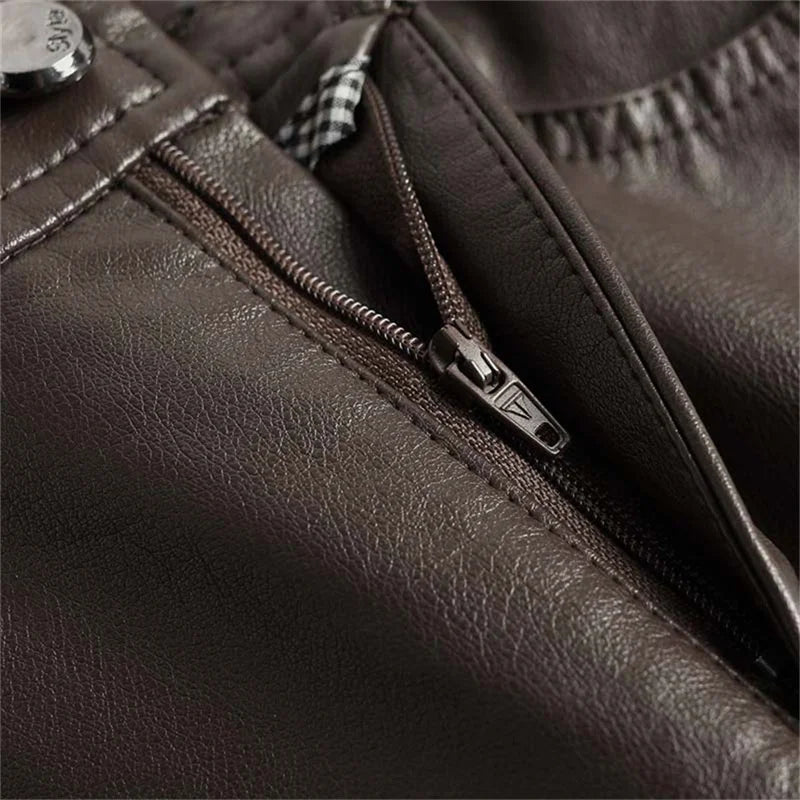 Tivoli Women's Ankle Length Faux Leather Pants