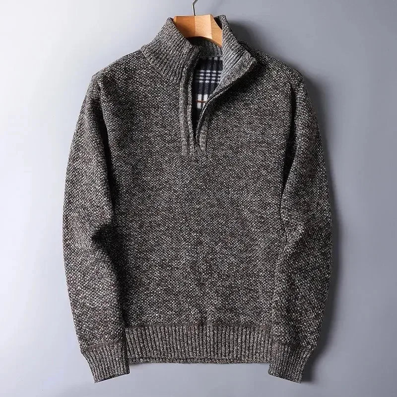 Tobias Men's Quarter-Zip Knit Sweater