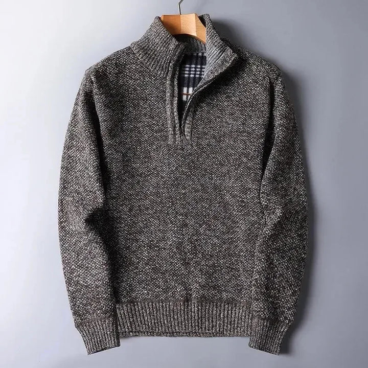 Tobias Men's Quarter-Zip Knit Sweater