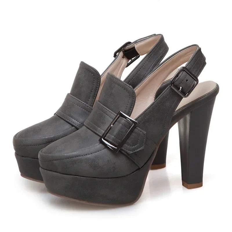 Harrow Women's Slingback Platform Heels