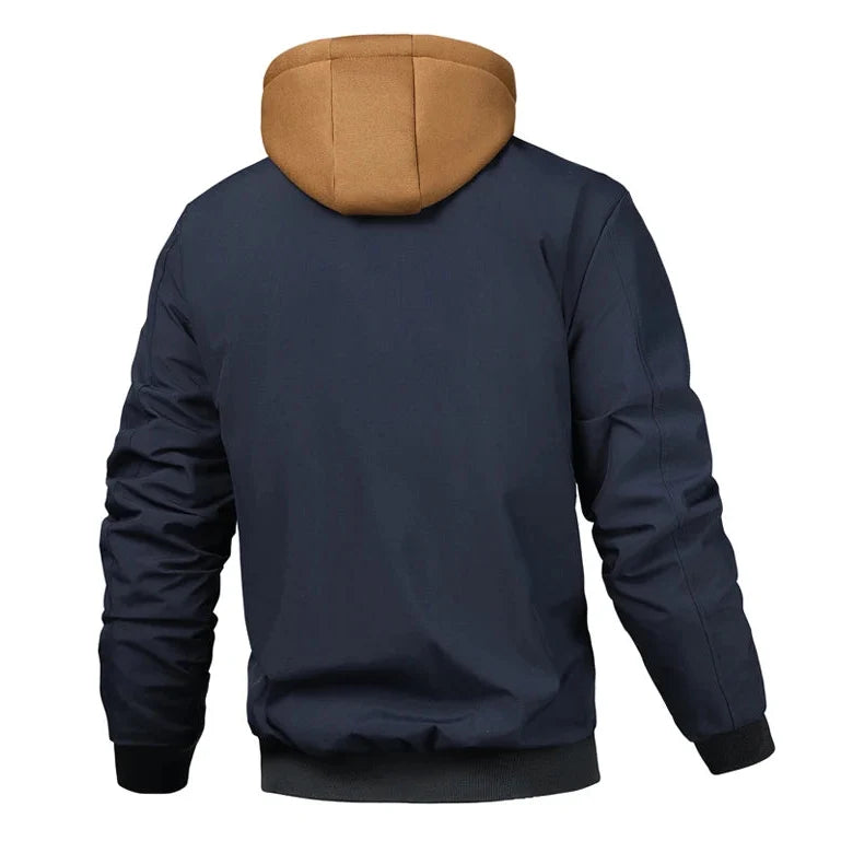 Ridgewell Men's Hooded Bomber Jacket