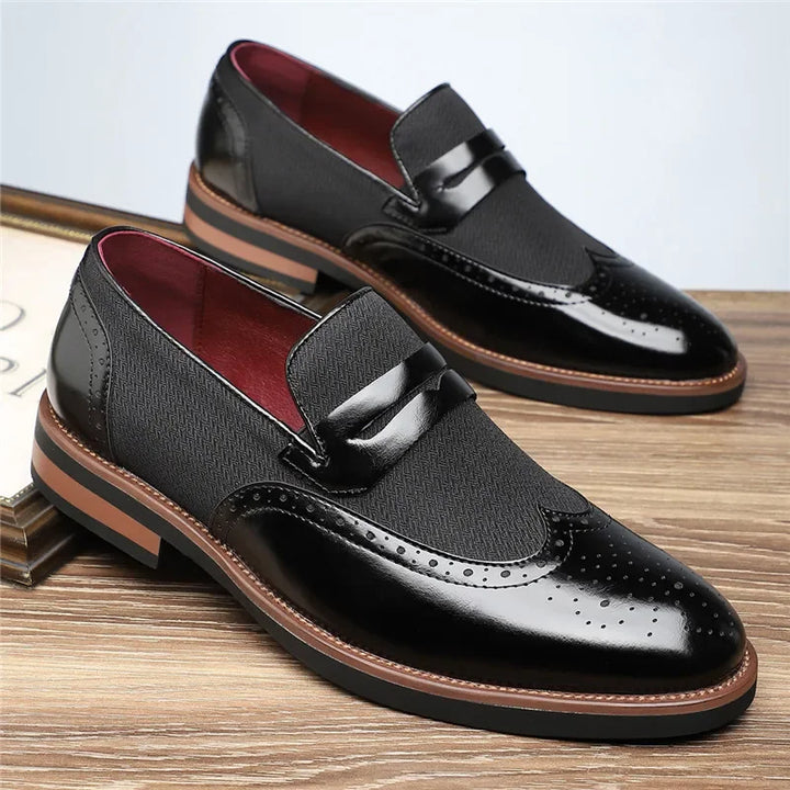 Wellston Men's Genuine Leather Loafers