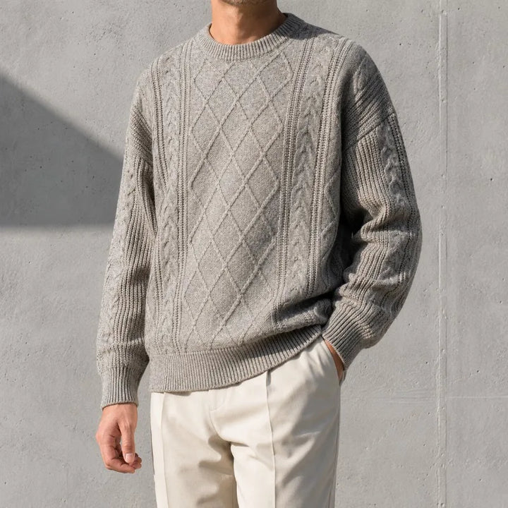 Caswell Men's Cable Knit Sweater