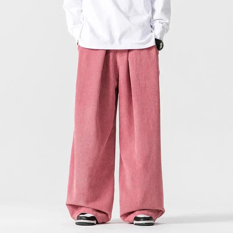 Knox Wide-Leg Corduroy Sweatants