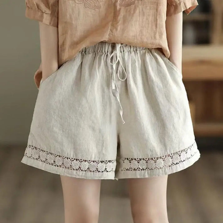 Everly Women's Linen Shorts