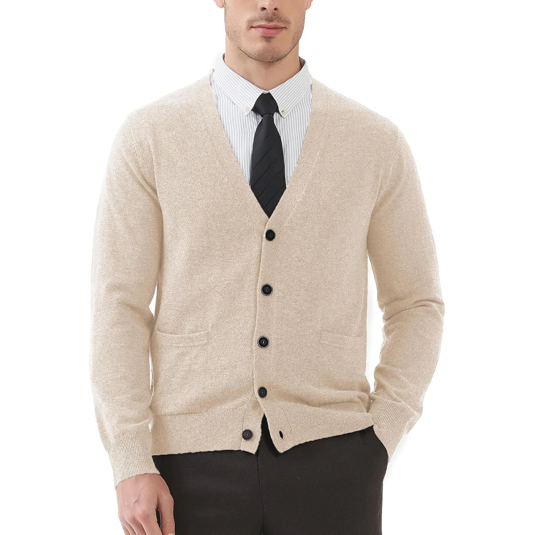 Talmadge Men's Knit Button Cardigan