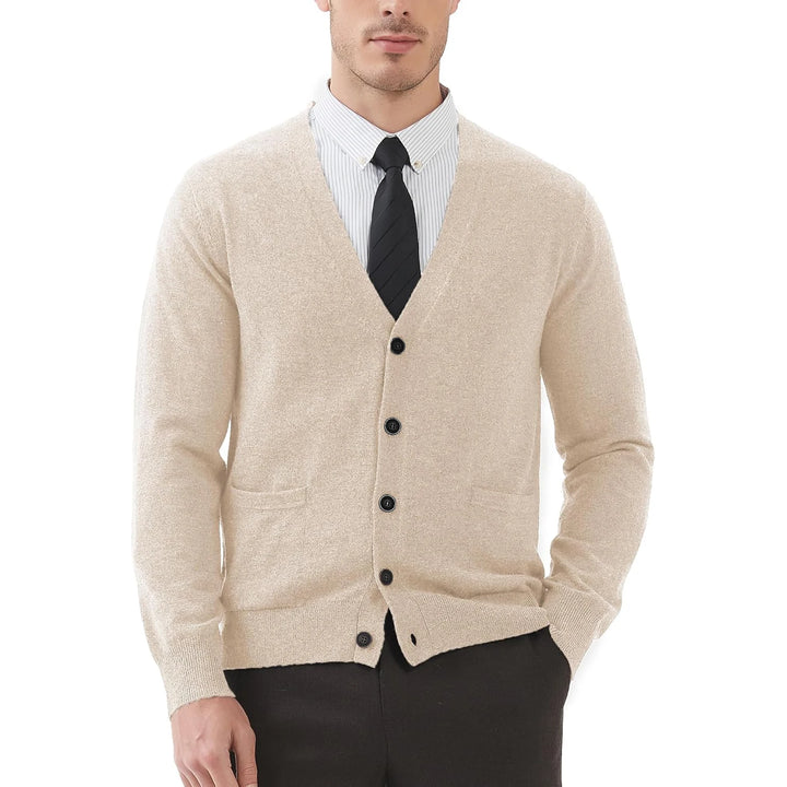 Talmadge Men's Knit Button Cardigan