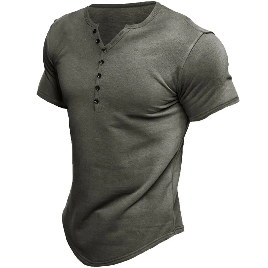 Hawthorne Men's Henley Short Sleeve T-Shirt