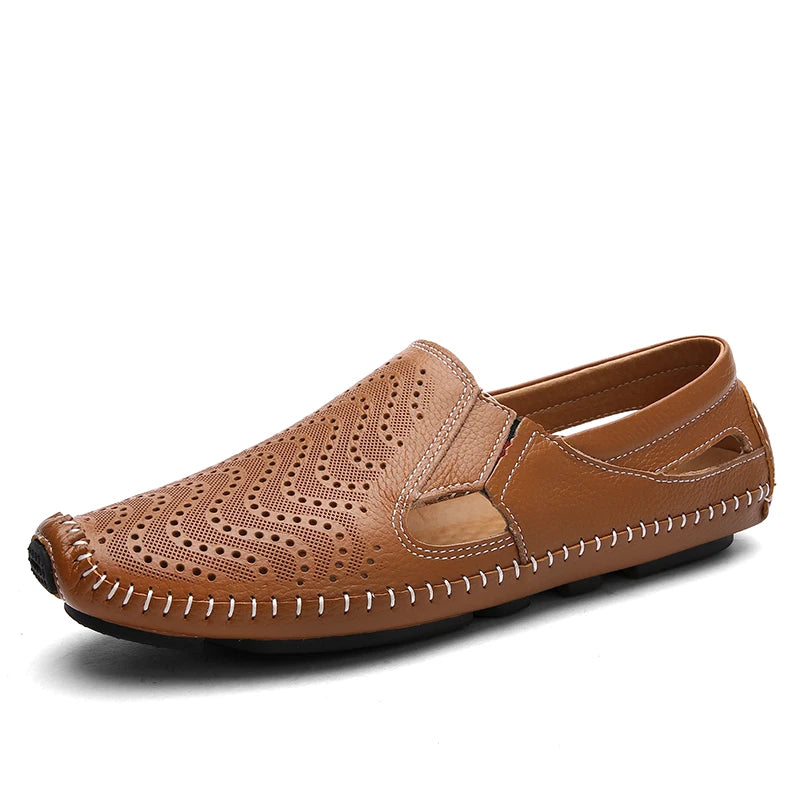 Mateo Men's Genuine Leather Fisherman Sandals