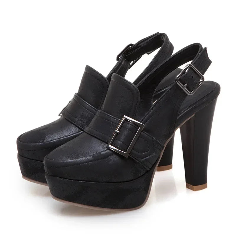 Harrow Women's Slingback Platform Heels