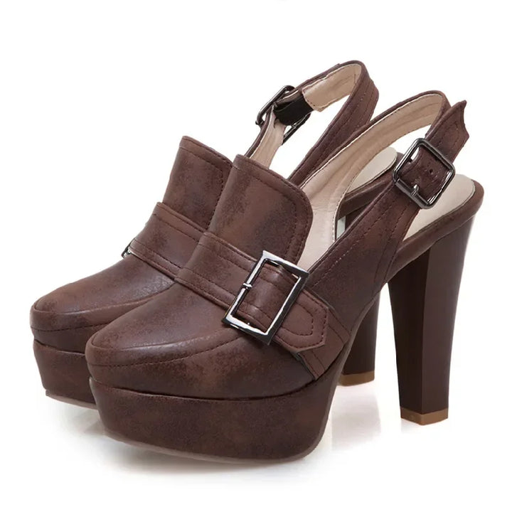 Harrow Women's Slingback Platform Heels