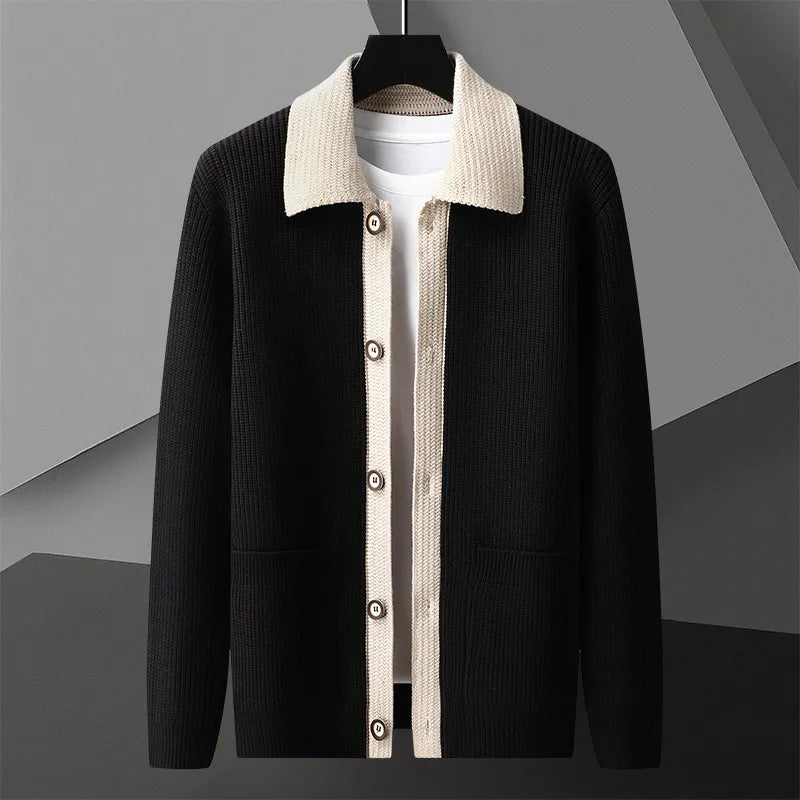 Briarwood Men's Ribbed Knit Cardigan