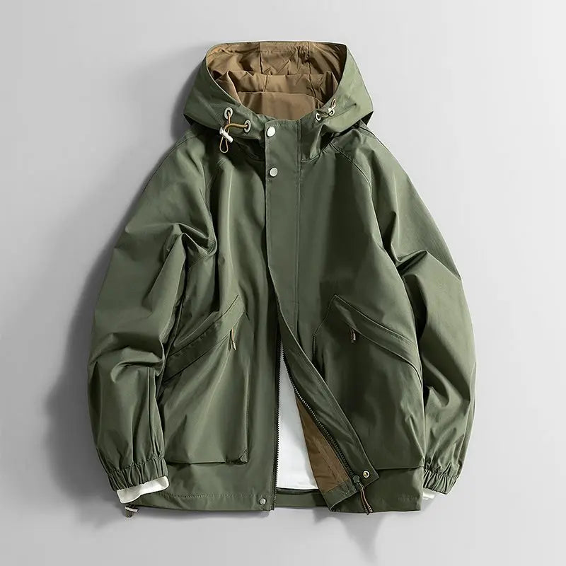 Rowland Hooded Windbreaker Jacket