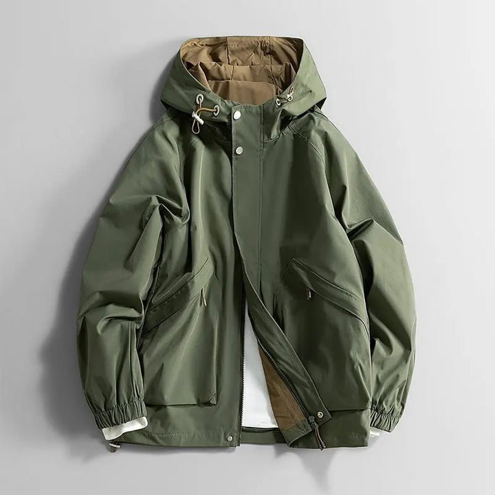 Rowland Hooded Windbreaker Jacket