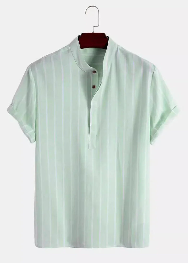 Whitley Linen Short Sleeve Button Up Shirt