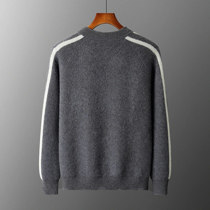 Kellan Men's Merino Wool Zip Cardigan