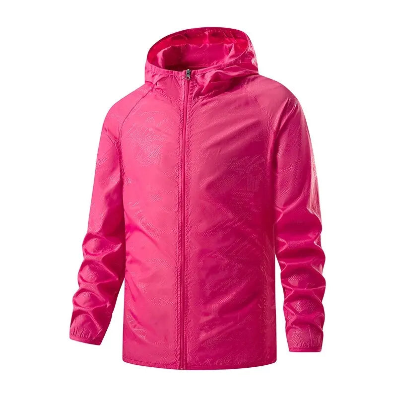 Brisk Lightweight Packable Rain Jacket