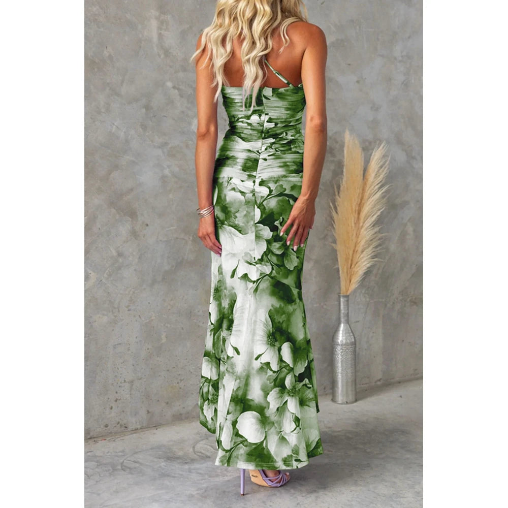 Cosima Women's Floral Strapless Maxi Dress