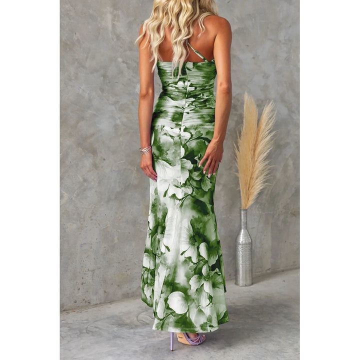 Cosima Women's Floral Strapless Maxi Dress