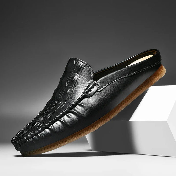Mercado Men's Leather Backless Mules