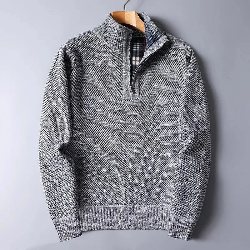 Tobias Men's Quarter-Zip Knit Sweater