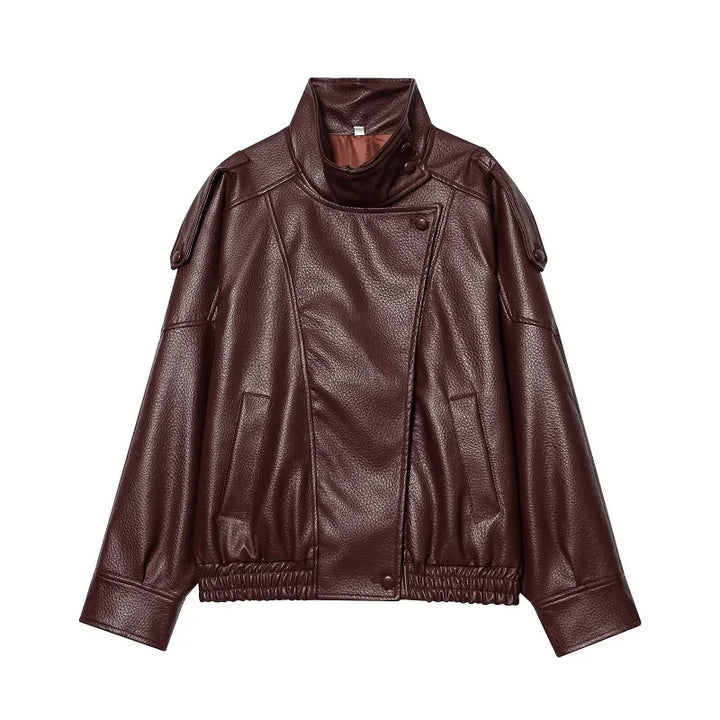 Dawson Leather Bomber Jacket