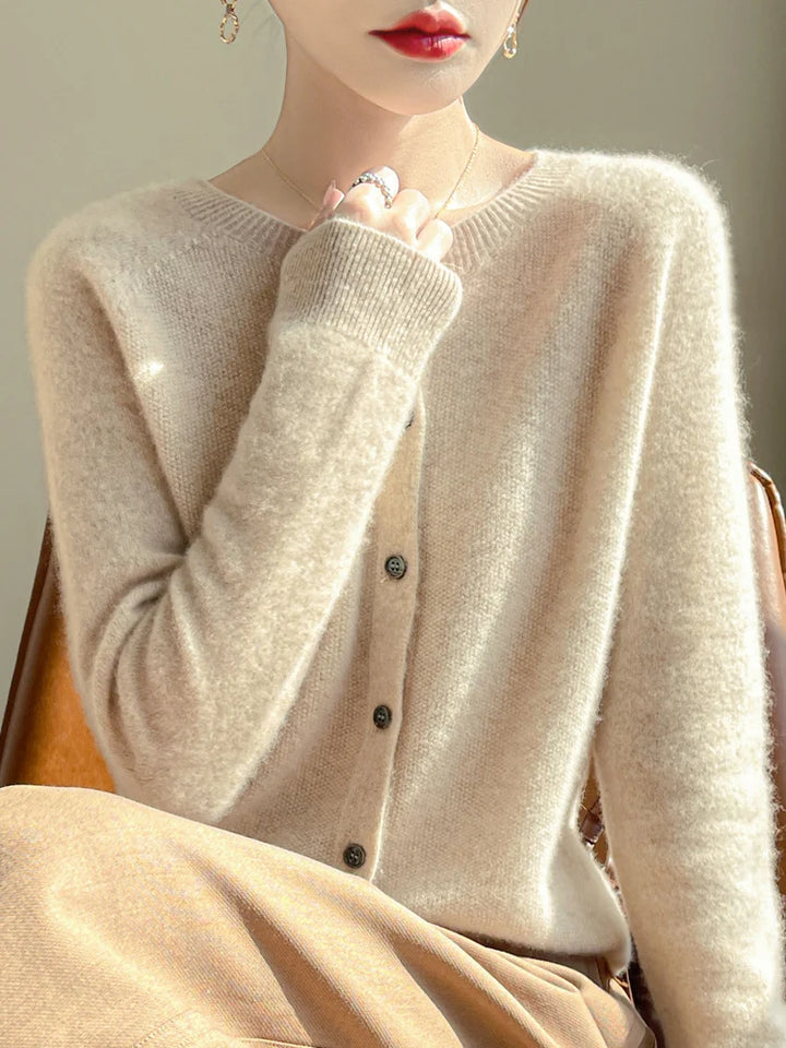 Brynlee Women's Merino Wool Cardigan