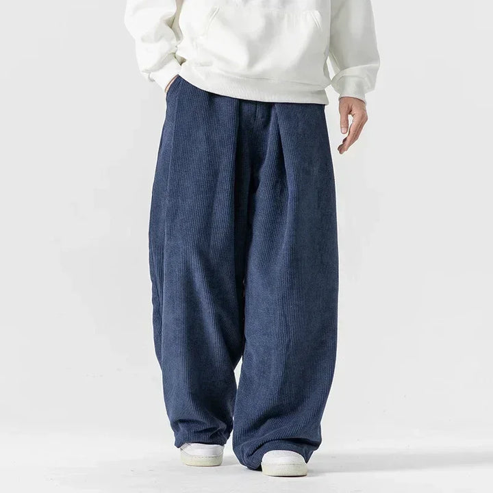 Knox Wide-Leg Corduroy Sweatants