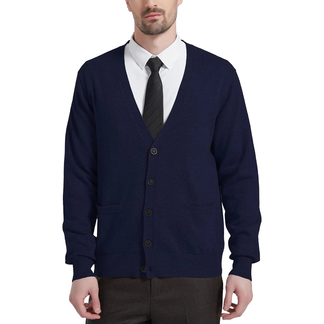 Talmadge Men's Knit Button Cardigan