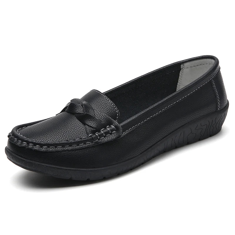 Draven Women's Leather Slip-On Loafers