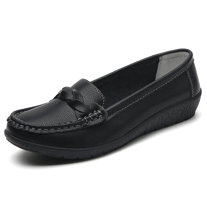 Draven Women's Leather Slip-On Loafers