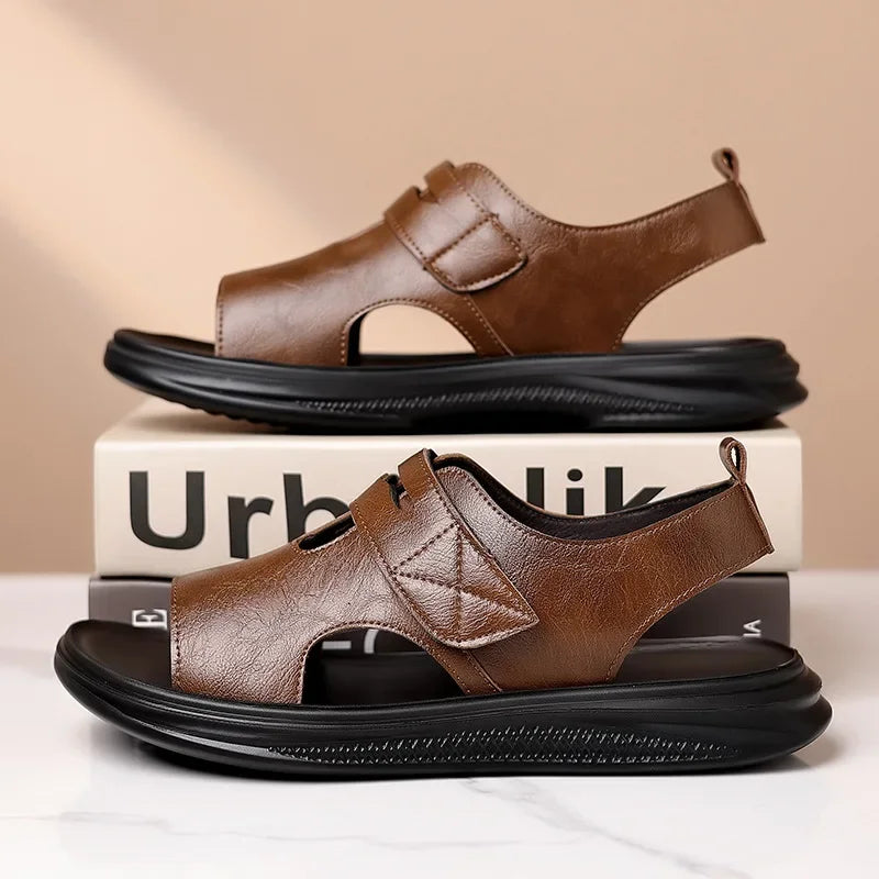Thornhill Genuine Leather Fisherman Sandals