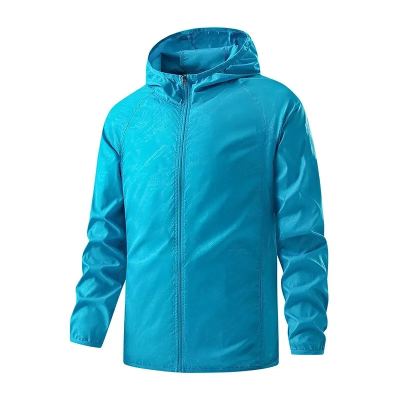 Brisk Lightweight Packable Rain Jacket