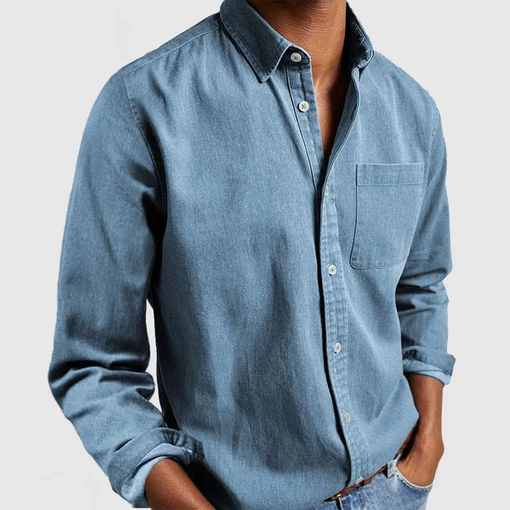 Thatcher Men's Cotton Button-Up Shirt