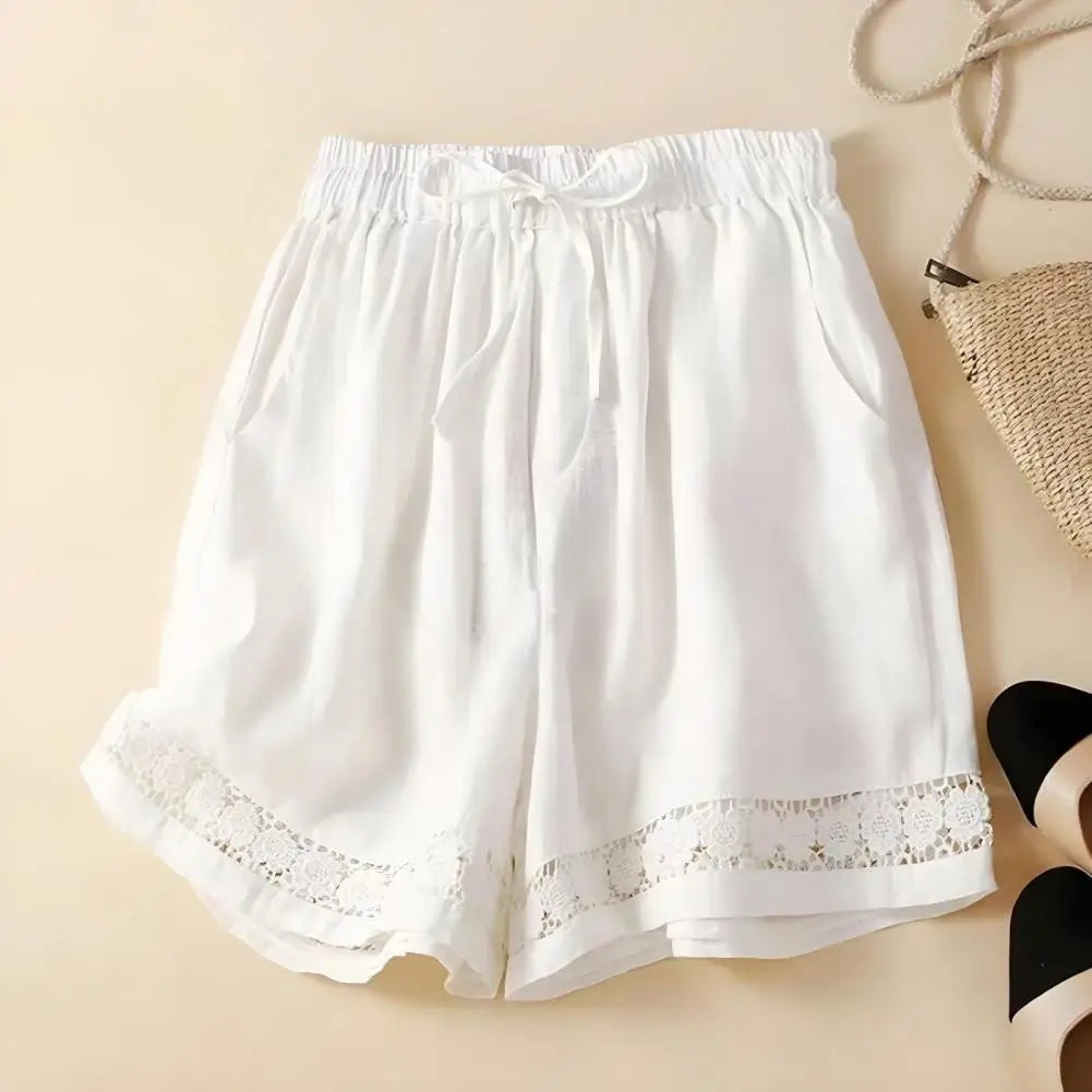 Everly Women's Linen Shorts