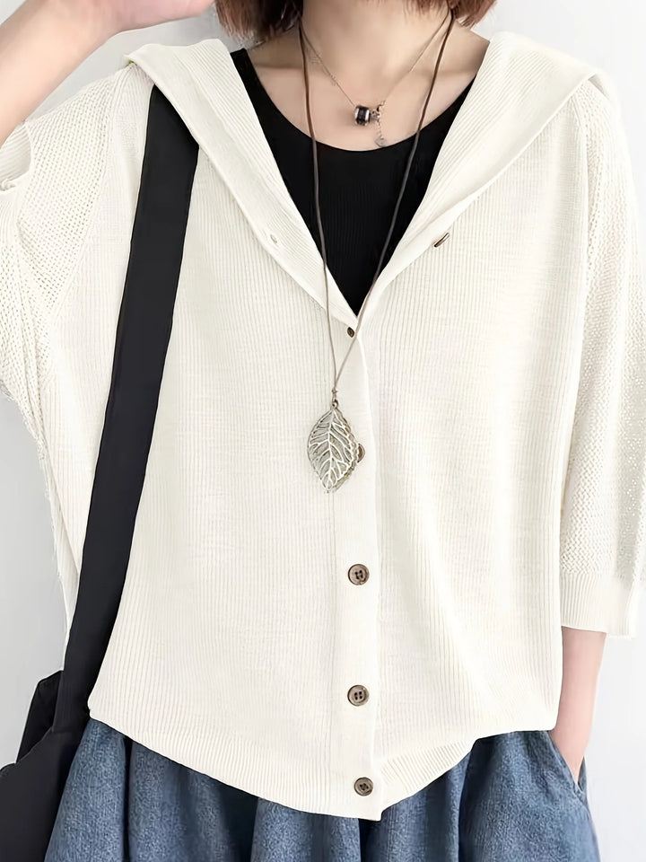 Callan Women's Ribbed Cardigan Sweater