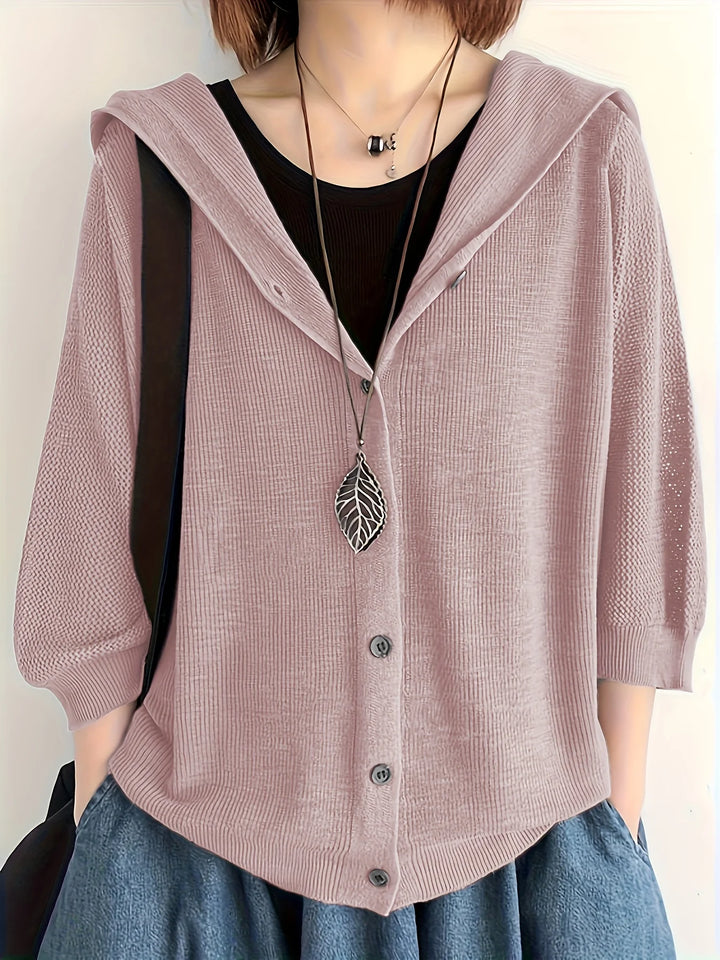 Callan Women's Ribbed Cardigan Sweater