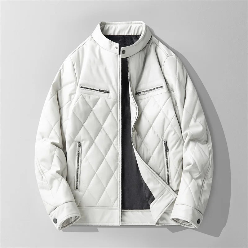 Barrow Quilted Leather Jacket