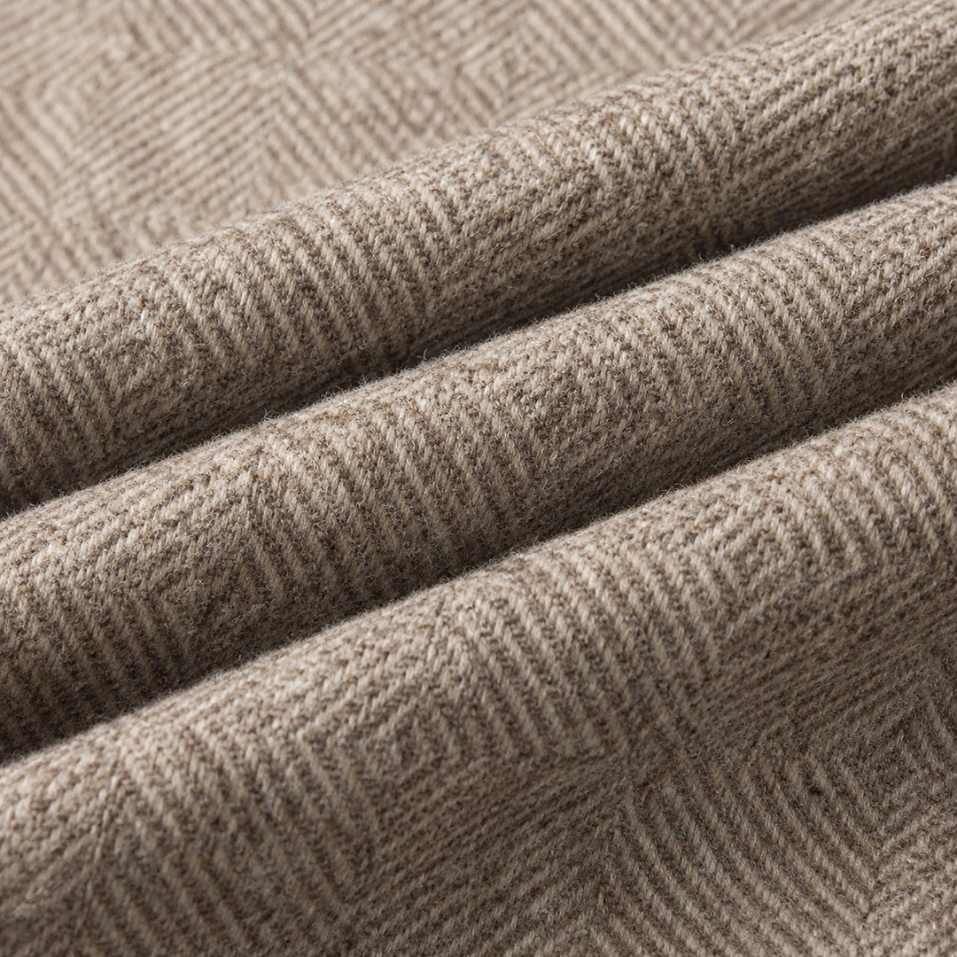 Tallis Wool Herringbone Bomber Jacket