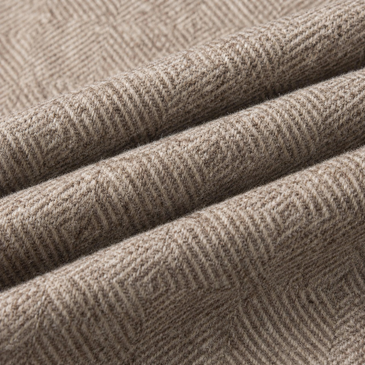 Tallis Wool Herringbone Bomber Jacket