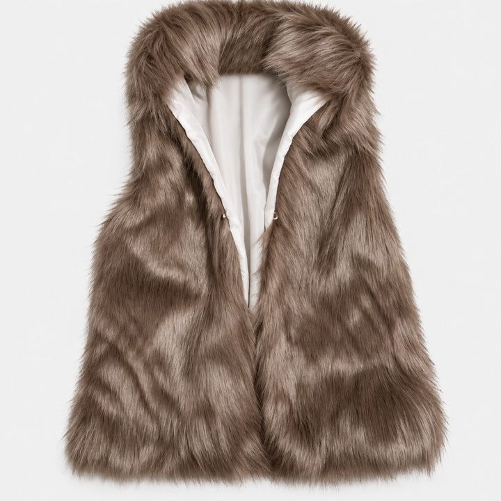 Carmine Women's Faux Fur Vest
