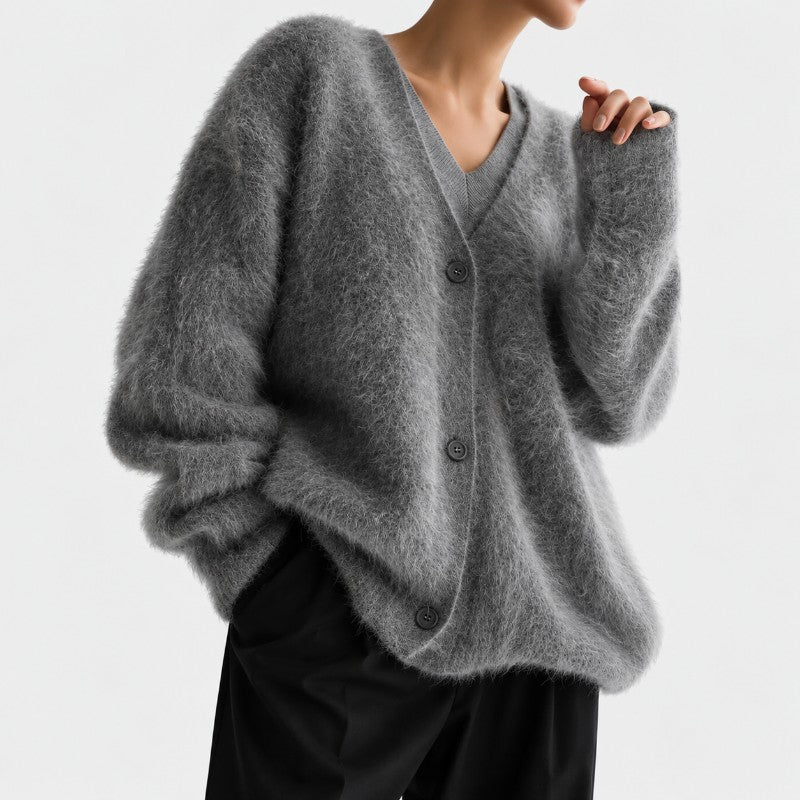 Veylan Fuzzy Cardigan