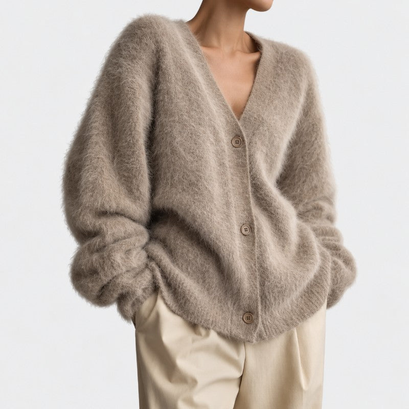 Veylan Fuzzy Cardigan